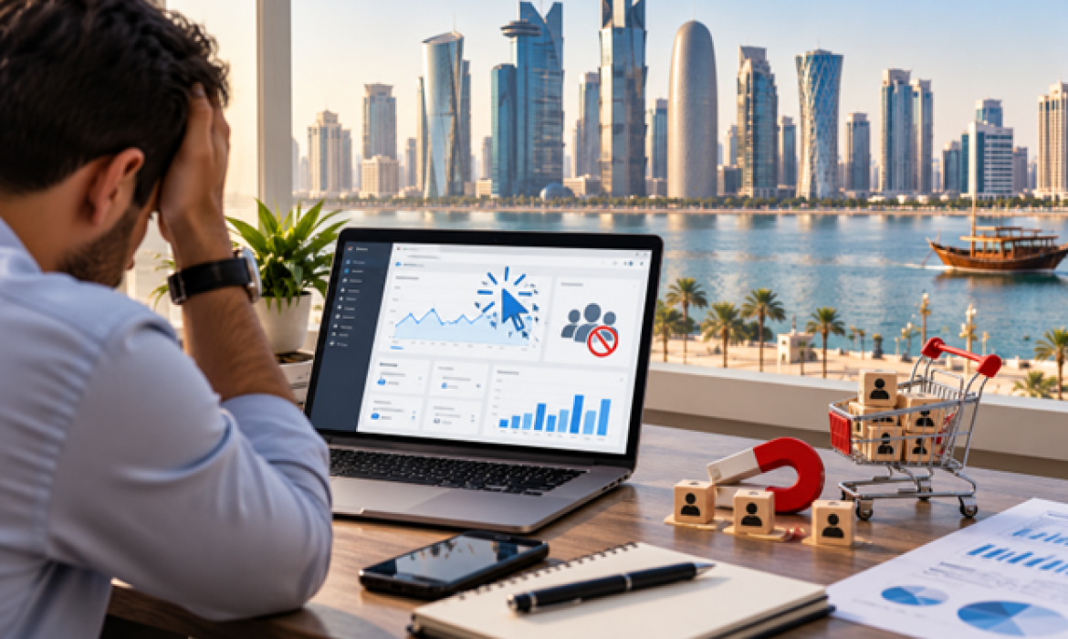Digital Marketing in Qatar: Getting Clicks but No Customers? Here’s What to Fix
